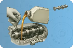 تعویض به‌موقع روغن موتور