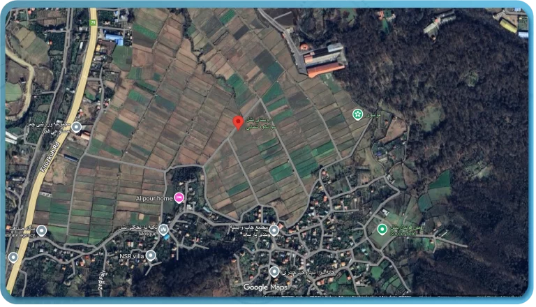 موقعیت مکانی روستای بشل